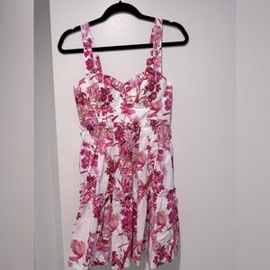 NWT Cara Cara Pink Floral “Audrey” Dress
